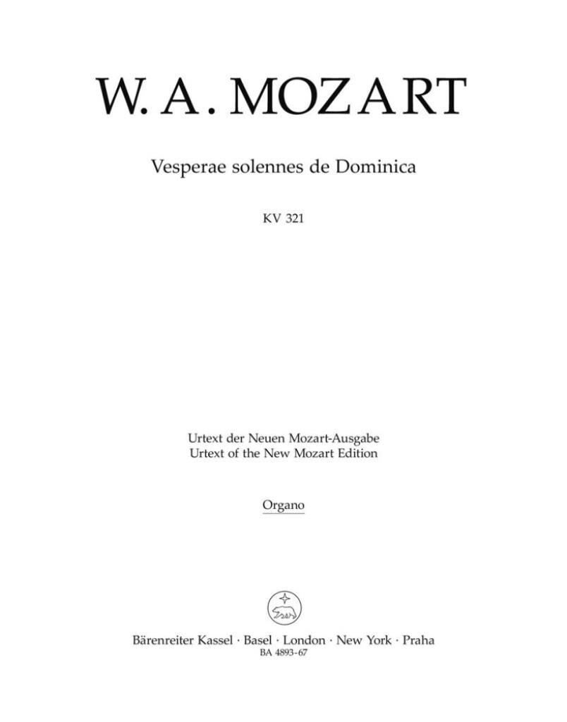 Vesperae solennes de Dominica